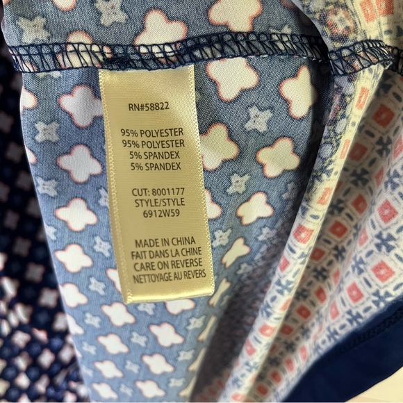 Max Studio Sleevelesss Printed Dress Size Medium - Picture 5 of 7